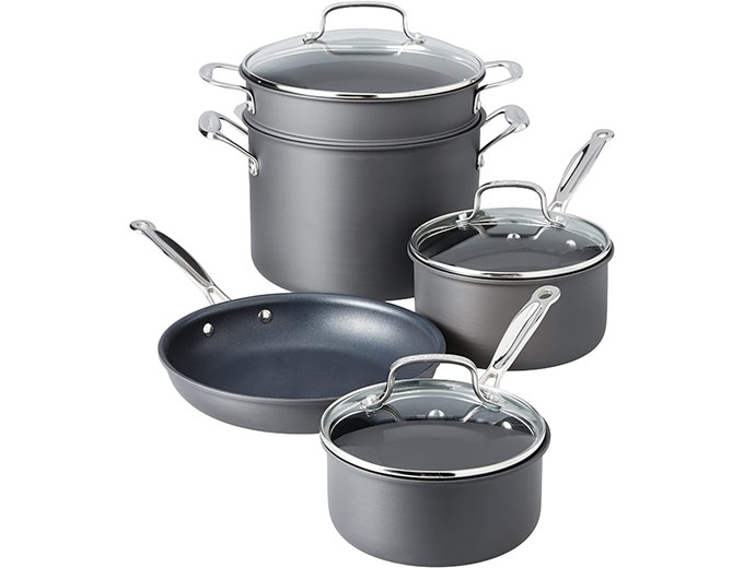 Cuisinart Chef's Anodized 8-Pc Cookware Set