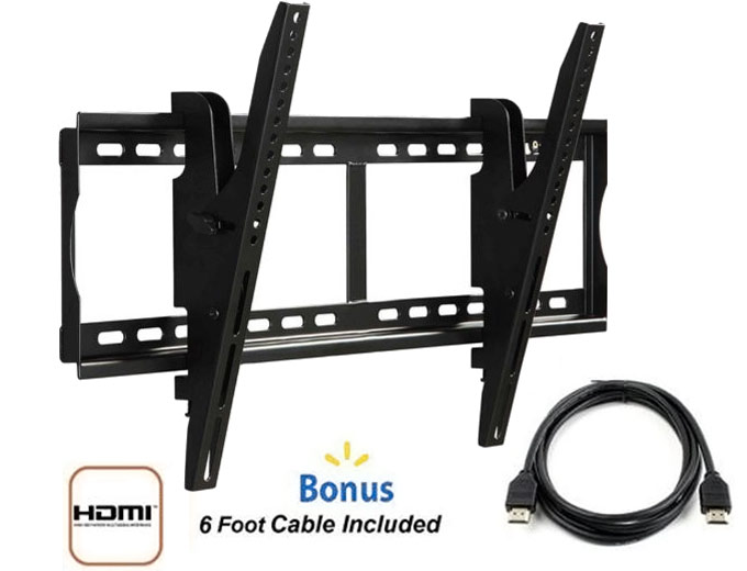Tilting HDTV Wall Mount & HDMI Cable