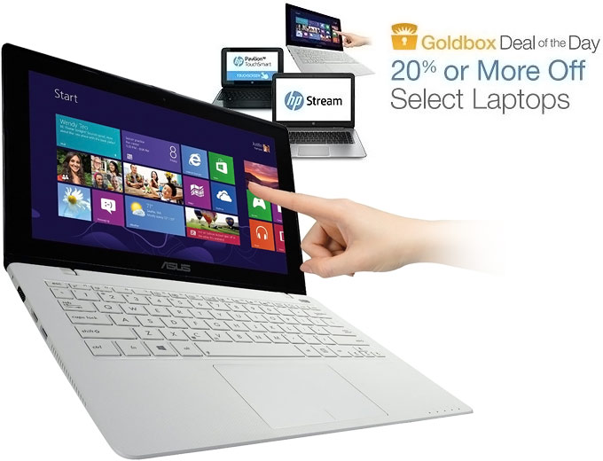 20+% off Select Laptops