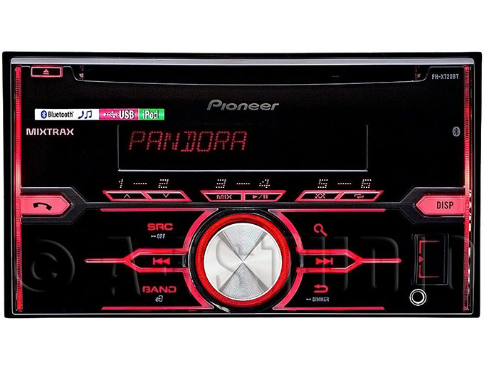 Pioneer FH-X720BT Double Din CD Receiver