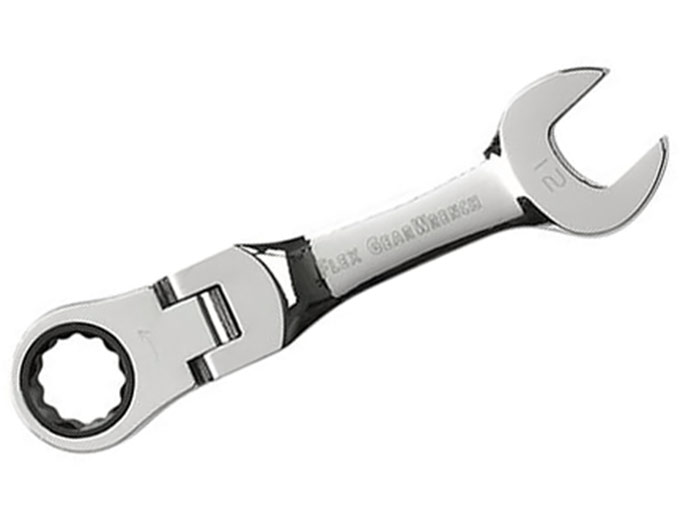 GearWrench Stubby Flex-Head Wrench