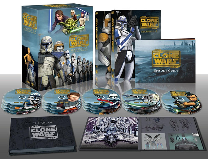 Star Wars: Clone Wars Seasons 1-5 DVD