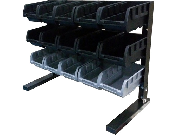 Husky 15-Compartments Steel Storage Rack