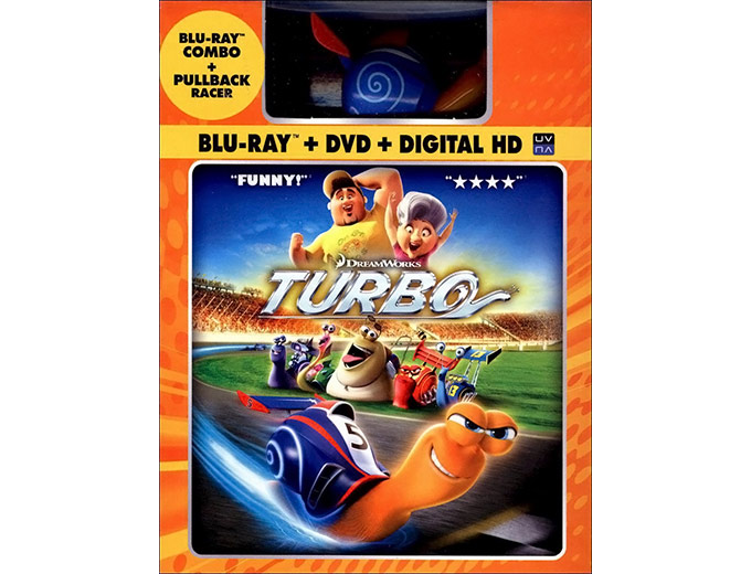 Turbo Blu-ray + DVD + Toy Racer