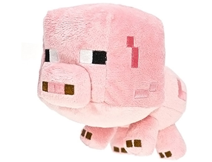 Minecraft Baby Pig 7" Plush