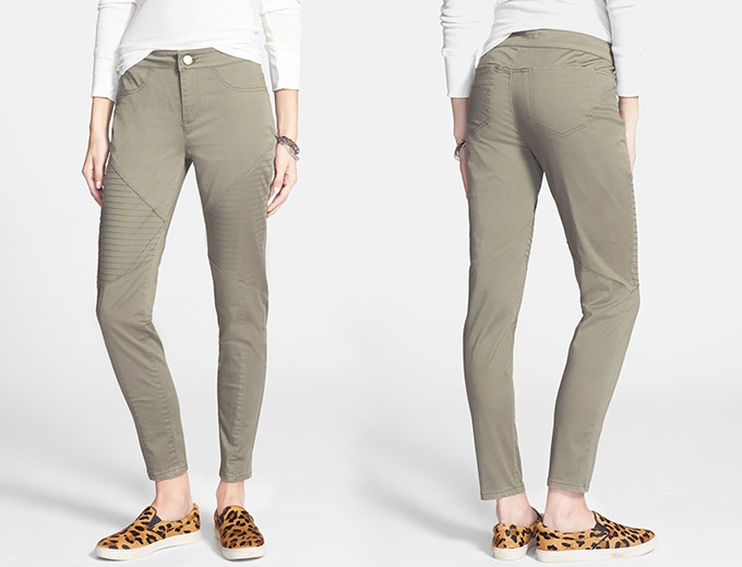 Fire Quilted Skinny Pants