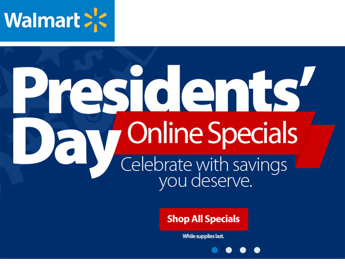 Walmart President's Day Sale