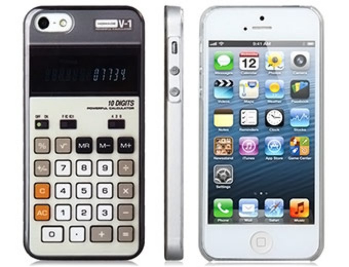 Deal: Retro Calculator iPhone 5 Case
