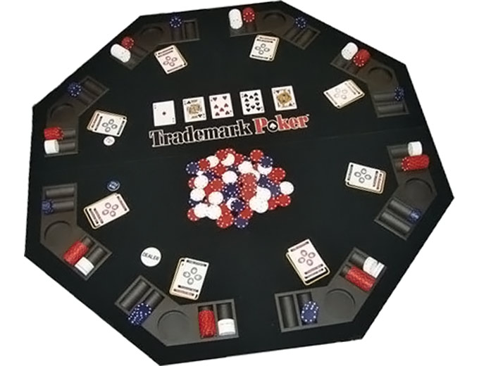 Poker Table Top & 300 Chip Travel Set
