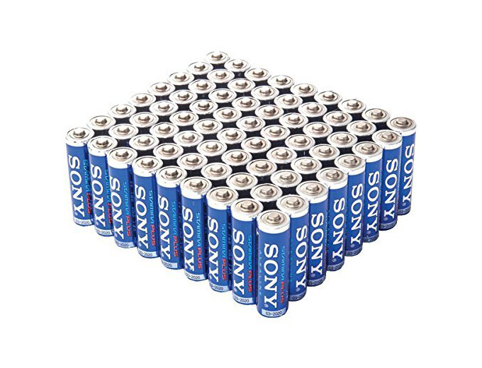 72-Pack of Sony Alkaline Batteries