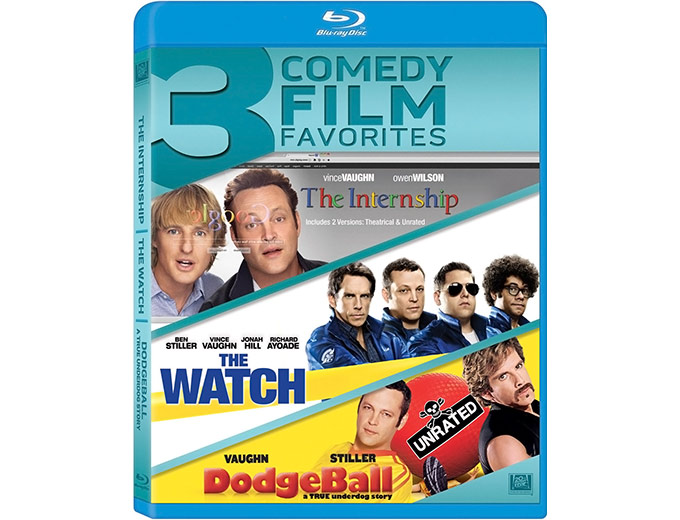 Internship/The Watch/Dodgeball Blu-ray