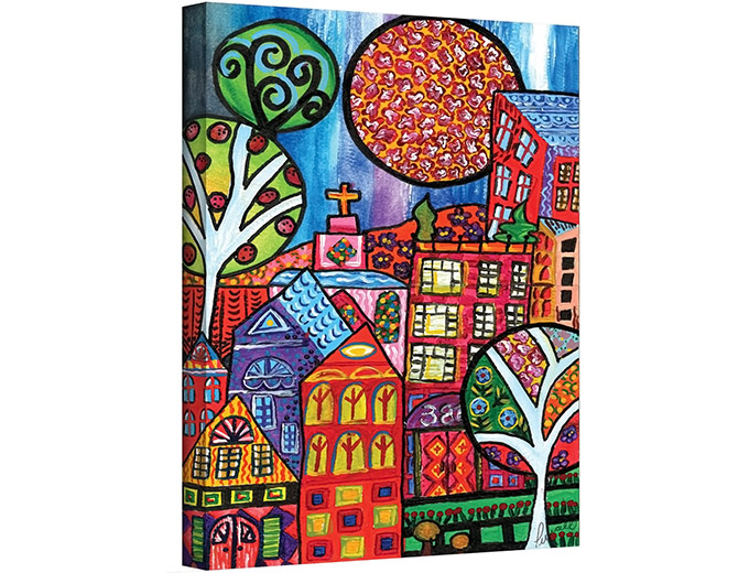 Downtown Gallery Wrapped Canvas Art