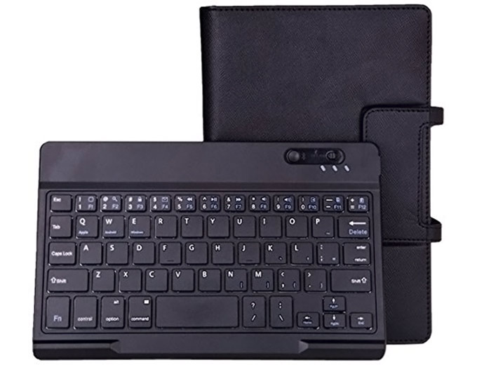 Bluetooth Keyboard & Leather Case
