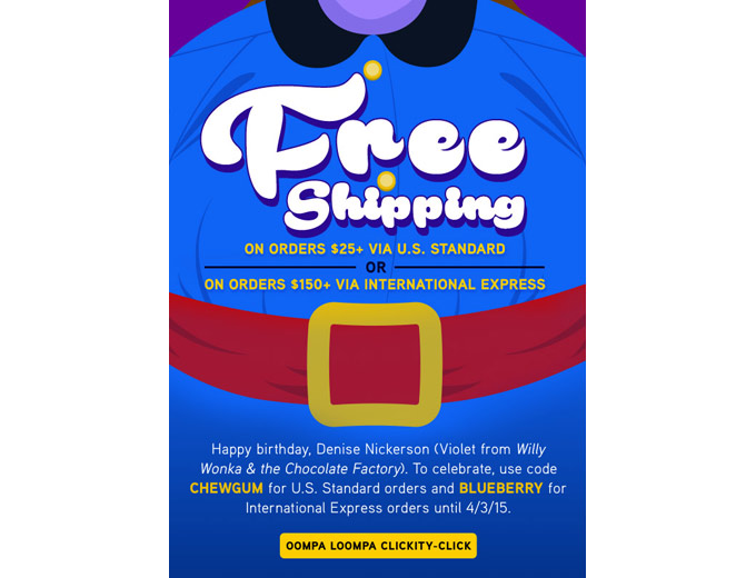 ThinkGeek Free Shipping Deal