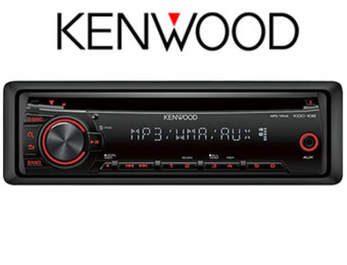 Kenwood KDC-108 In-Dash CD Deck