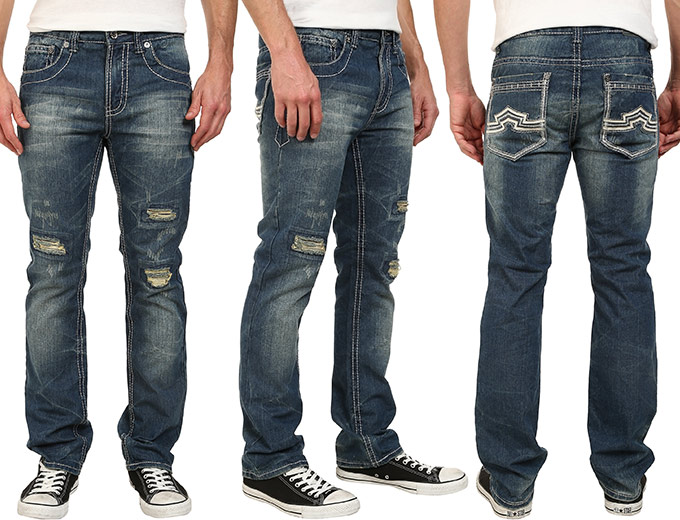 Antique Rivet Derrick Men's Jeans