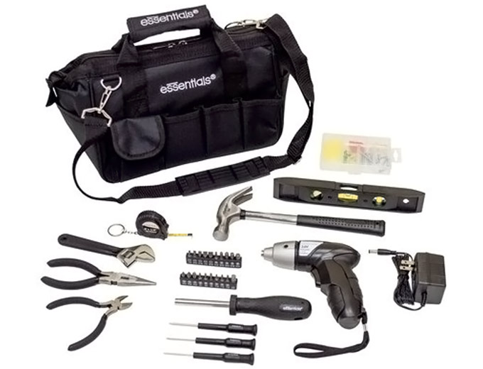 Essentials 34-Pc Around the House Tool Kit
