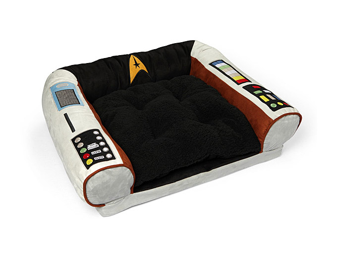 Star Trek Captain's Chair Pet Bed
