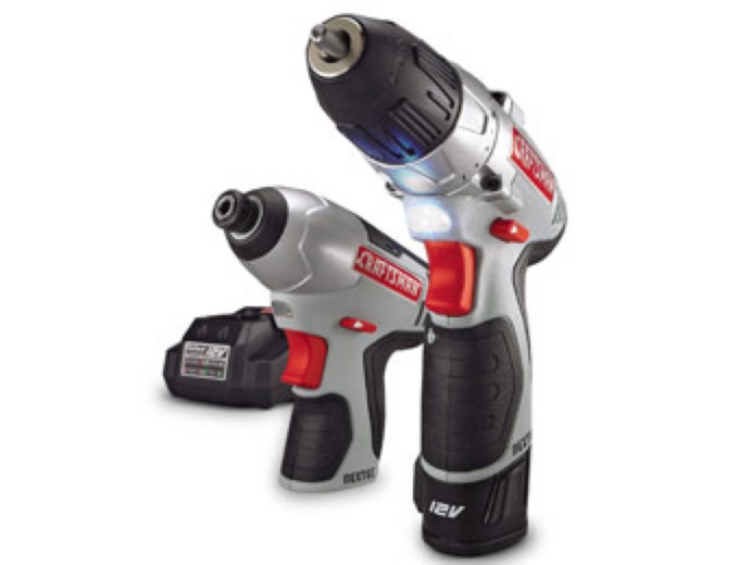 Craftsman 12 Volt Lithium-Ion Drill and Impact Combo Kit