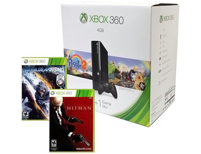 Xbox 360 Console Value Bundle w/ Two Games