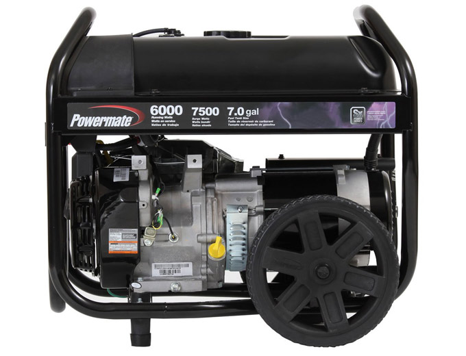 Powermate PM0126000 6,000W Gas Generator
