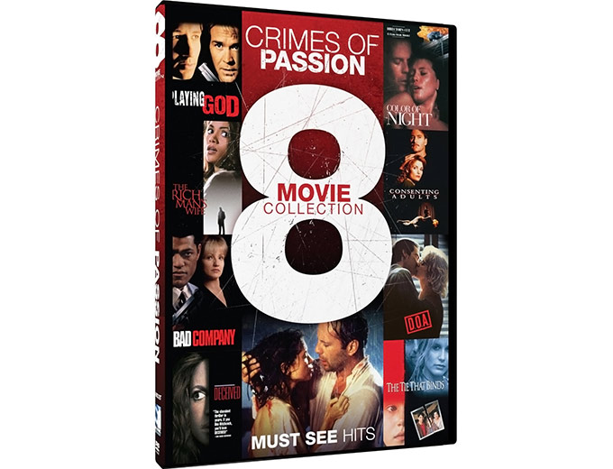 Crimes Of Passion: 8 Movie Collection DVD