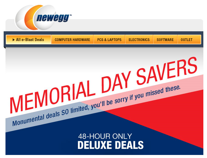 Newegg Memorial Day Deals