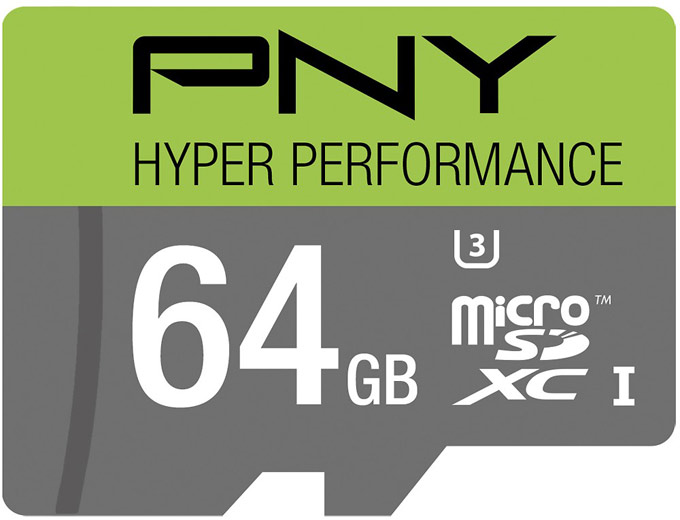 PNY 64GB microSDXC Class 10 Memory Card