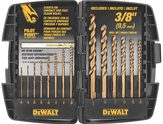 DeWalt DW1263 Cobalt Drill Bit Set