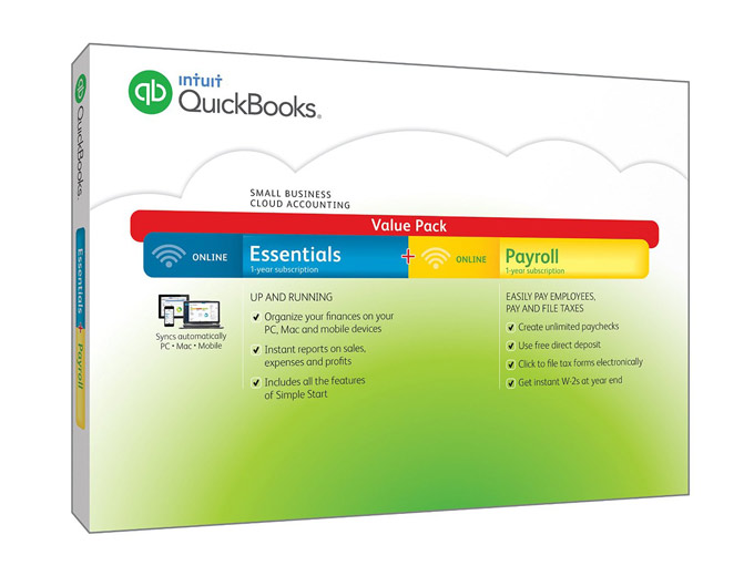 QuickBooks Online Essentials + Payroll 2015
