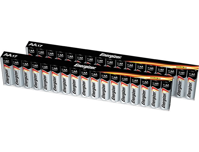Energizer Max AA Batteries 34 Ct