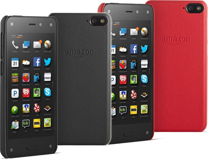 Amazon Fire Phone 32 GB Unlocked + Case Bundle