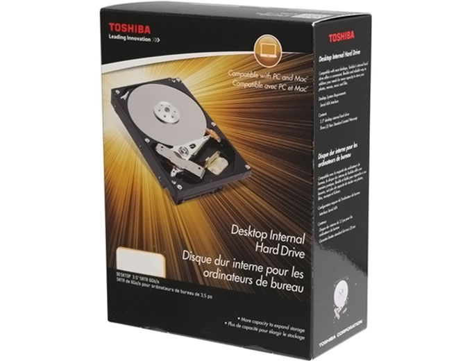Toshiba 4TB 7200 RPM 3.5" Hard Drive