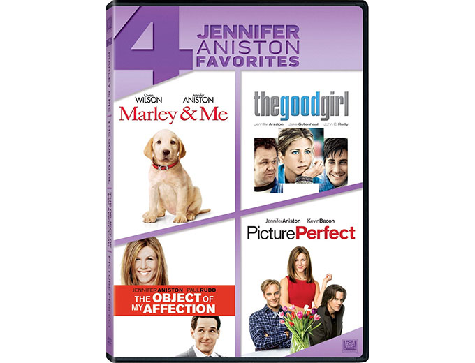 4 Jennifer Aniston Favorites DVD