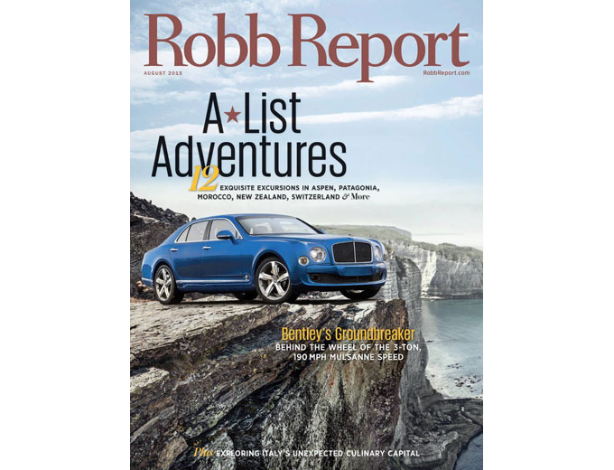 Robb Report Magazine Subscription