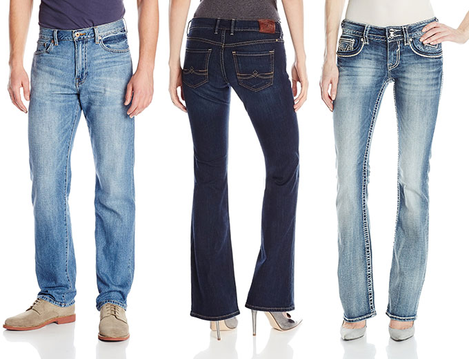 50% or more off Men's & Women's Jeans