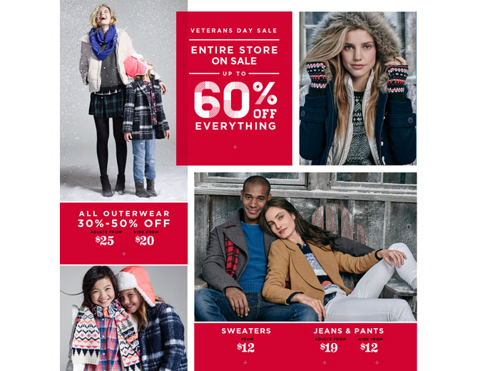 Save 60% off Your Purchase at Old Navy