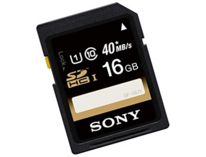 Sony 16GB SDHC Memory Card