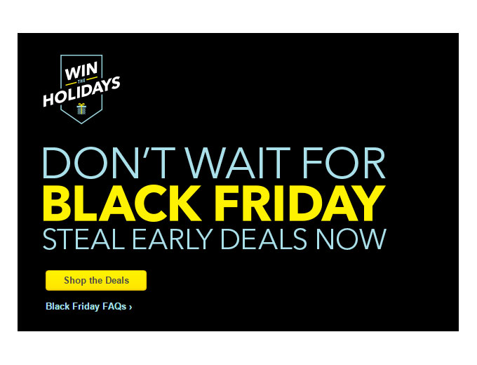Best Buy Black Friday Early Deals