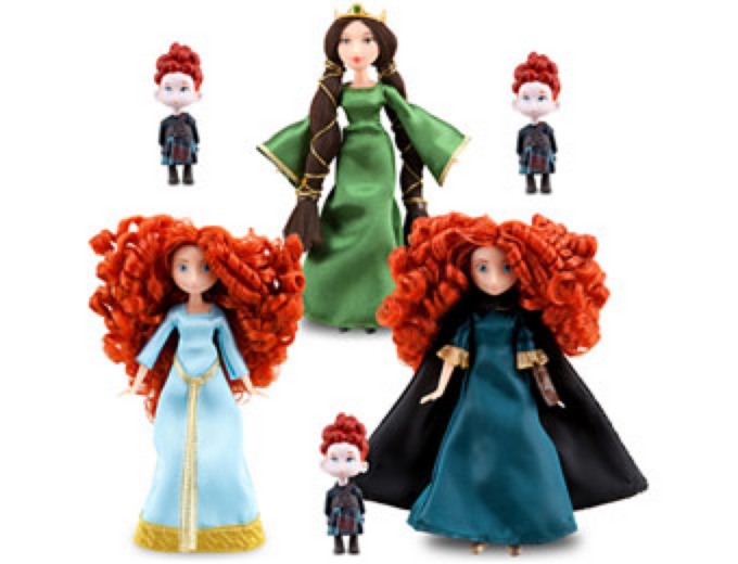 Disney Brave Mini Doll 6 Piece Set