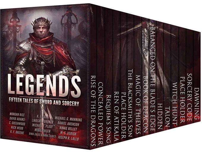 FREE: LEGENDS: 15 Tales of Sword and Sorcery Kindle