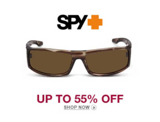 Spy Optic Sunglasses + Free Shipping
