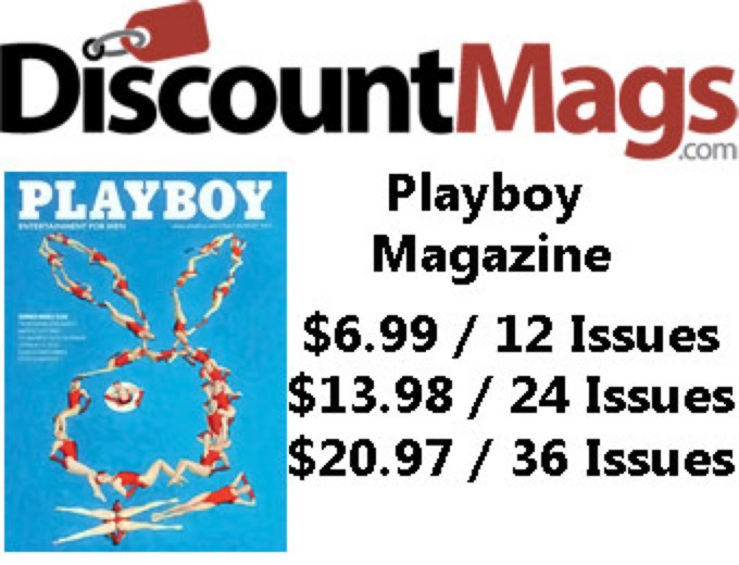 Playboy Magazine Annual Subscription
