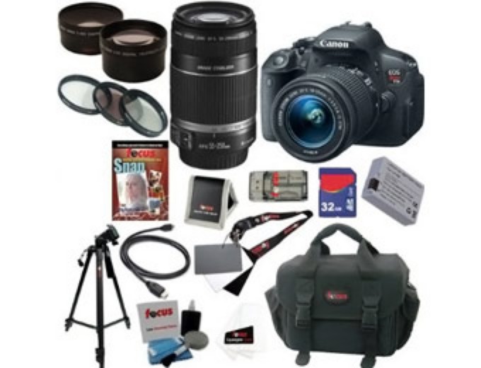 Canon EOS Rebel T5i SLR Camera Kit