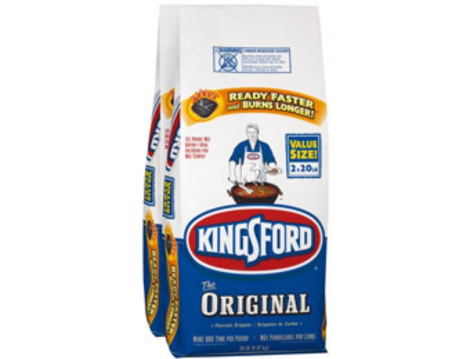Kingsford 2-Pack 40lbs Charcoal Briquettes