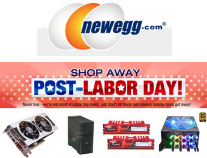 Newegg Post-Labor Day Sale, $100s off Electronics