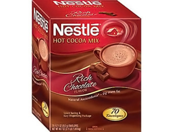 Nestle Instant Hot Cocoa Mix, 70 packets