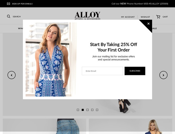 Alloy Clothing Catalog