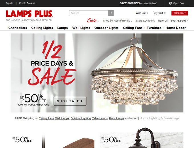 Lamps Plus Coupons & Promotional Codes