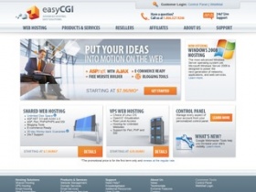 Easy CGI Web Hosting